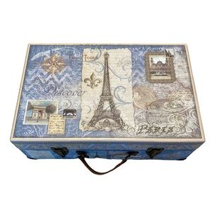 Paris Keepsake Decorative Suitcase